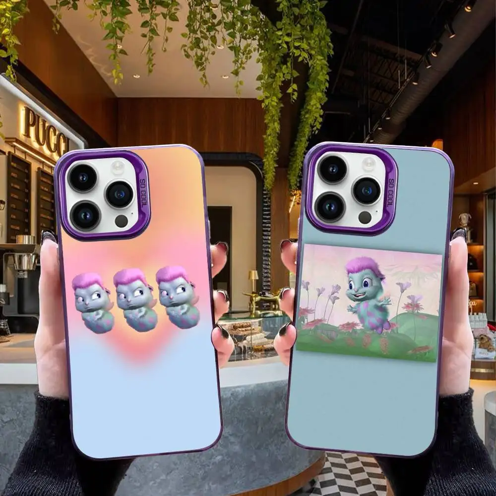 

B-BibbleS Funny M-Meme Phone Case For iPhone 12,16,11,14,13,17,15,E,Max,Plus,Air,Pro,Mini purple Shockproof Cove