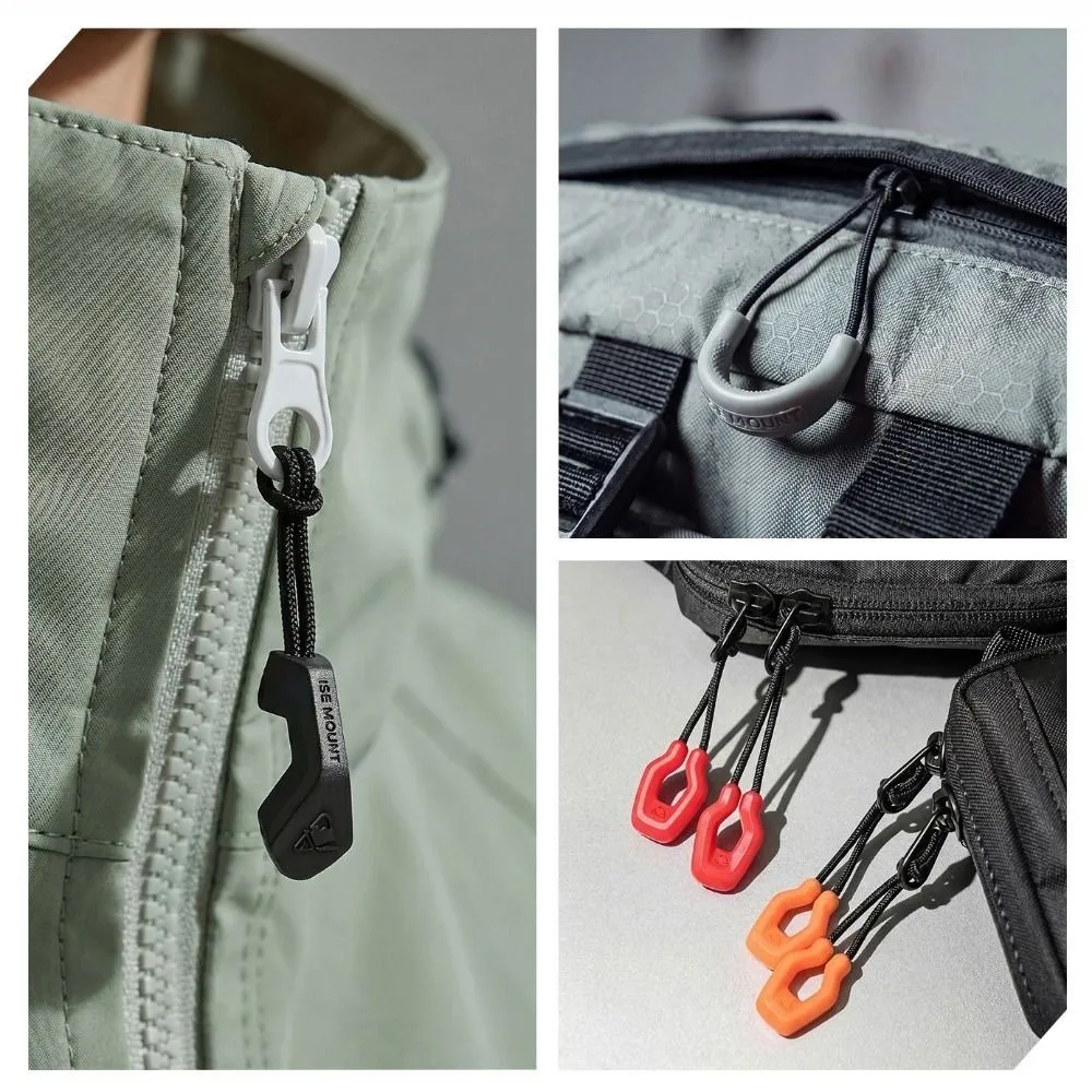 5pcs Universal Zipper Rope Anti-slip Tail Rope Multicolors Multistyles Zipper Puller Color Drawstring