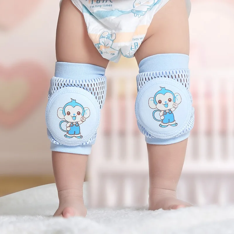 

Children's Crawling Elbow Knee Pads Breathable Mesh Toddlers Baby Knee Pads Safety Infant Kneepad Baby Crawling Walking Exercise