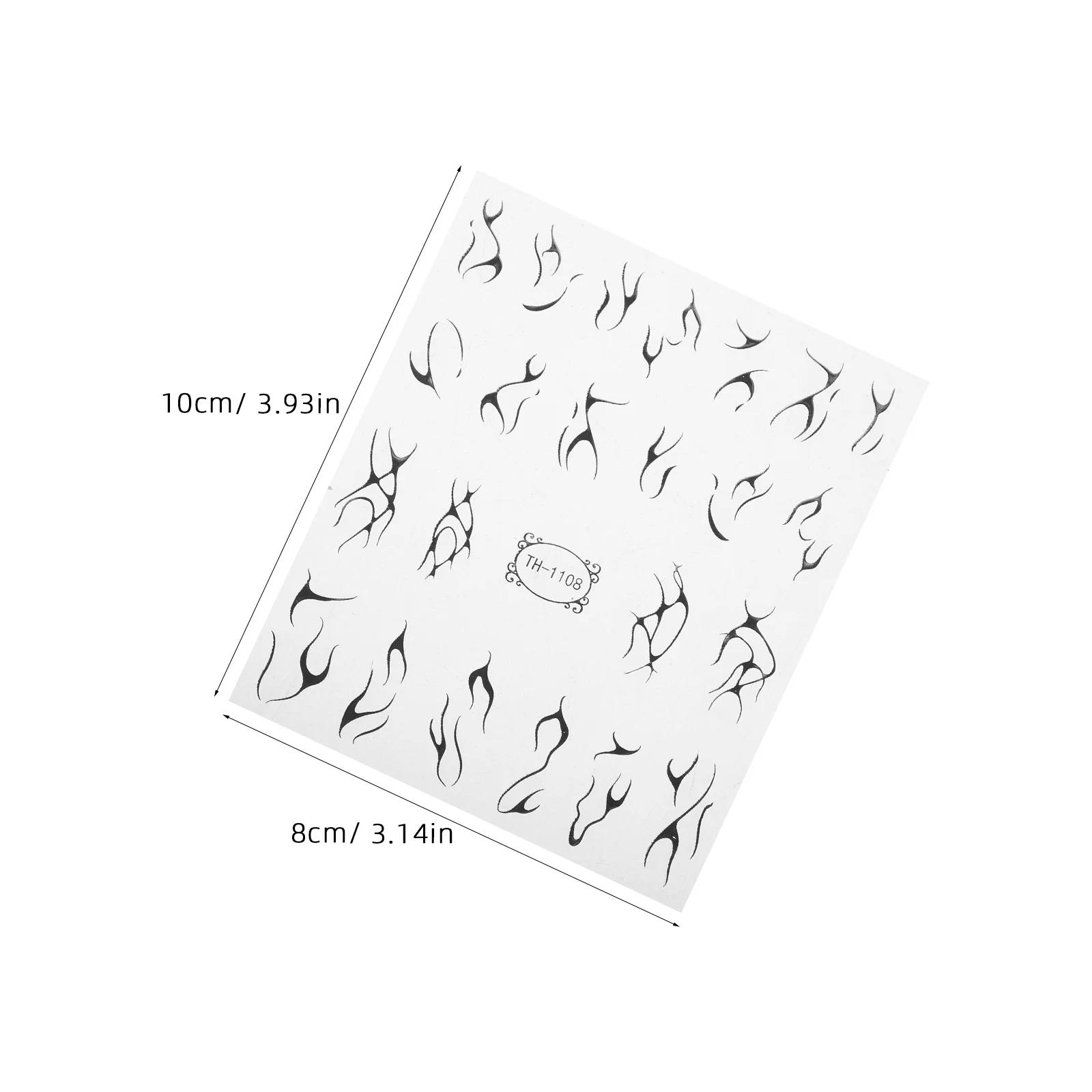 10 szt. Naklejek na paznokcie, wzór fal, geometryczne paski, samoprzylepne, dekoracja do manicure dla kobiet, na imprezę, wesele, naklejki na paznokcie.