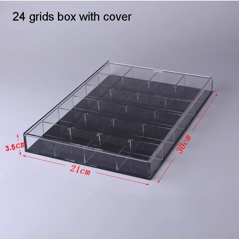 2024 acrylic jewelry box jewellery organizer holder tray display storage for pandora beads charm earring bracelet collections