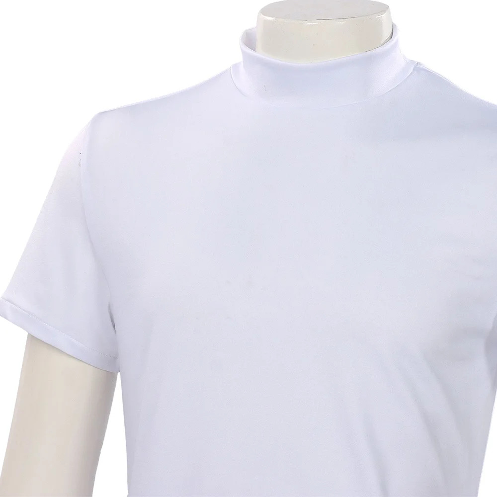 سر تأثيري سترة Kpop شيطان الصيادين زي الأرجواني سترة قميص واقي المعصم للرجال فانتازيا هالوين كرنفال حفلة البدلة