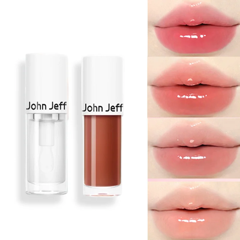 

John Jeff Lip Oill Оливковая увлажняющая, для кормления телесного цвета, натуральная, нежная, приятная для кожи, нелипкая, долговечная, уход за чувствительными губами