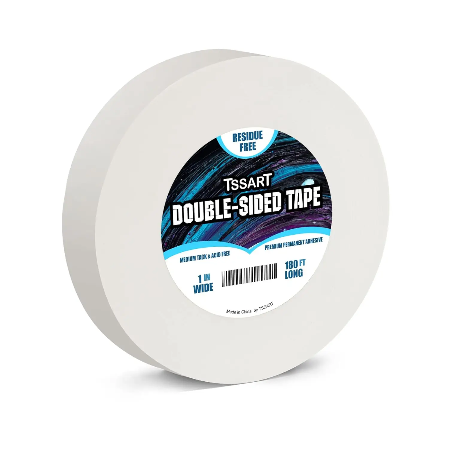 

Ultra-Thin Permanent Double-Sided Tape for Arts, Crafts, Photography, and Scrapbooking, 1 Inch Wide 180FT Long