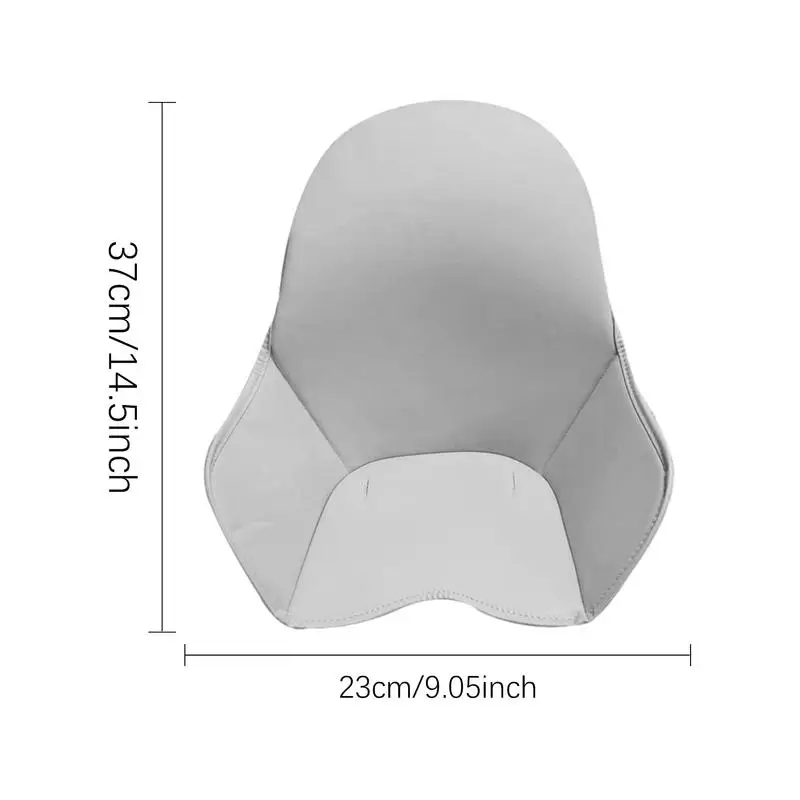 وسادة كرسي مرتفع للأطفال ، جلد صناعي ، أغطية كراسي الطعام ، إكسسوارات المطبخ