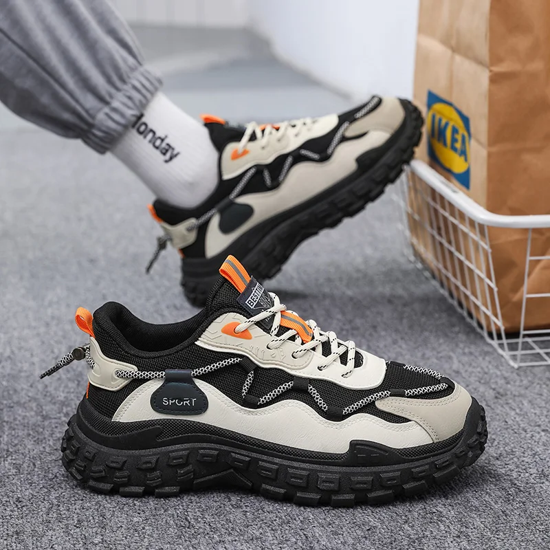 أحذية رياضية كاجوال للرجال أحذية رياضية صيفية قابلة للتنفس أحذية ركض شبكية خارجية مضادة للانزلاق أحذية رياضية مريحة للركض والمشي