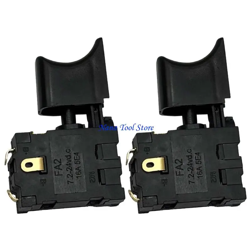 31GJ Electric Blower Switches 16A 5E4 Rating Direct Current 7 2 to 24 Volts Plastic Construction