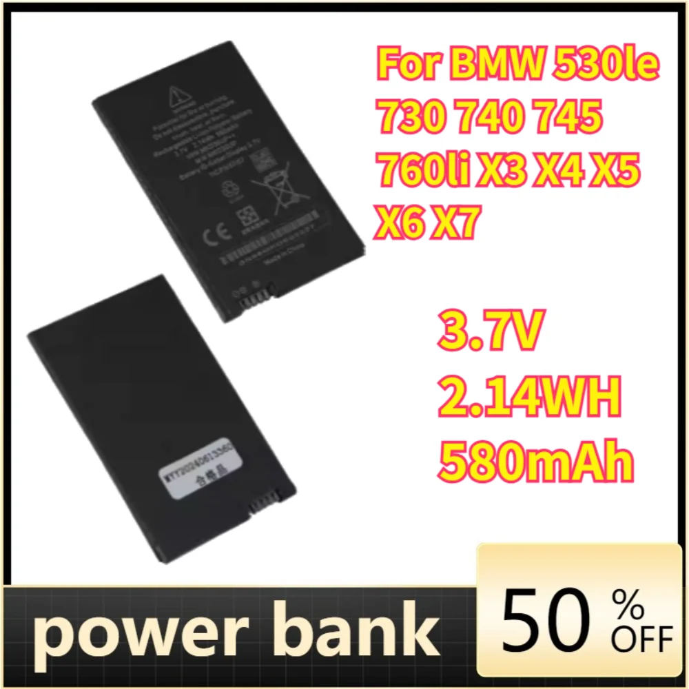 

MKD35UP For BMW 5 6 7 SeriesX1 X2 X3 X5 X6 X7 530le 730 740 745 760li 530l 3.7V 2.14WH 580mAh