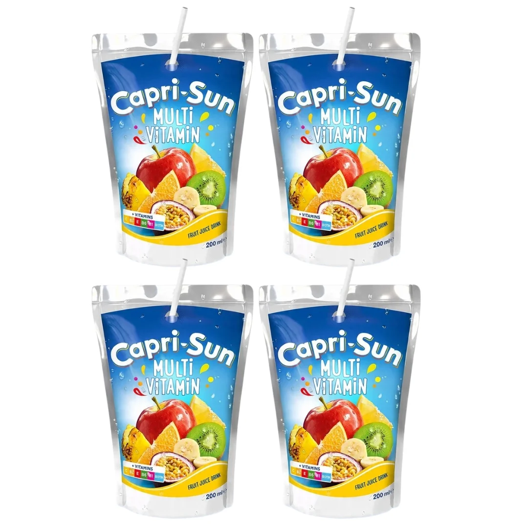Capri-Sun Multivitamin Napój wieloowocowy 200 ml x 4 sztuk