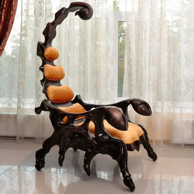 

Designer Chair Model Room Creative Frp Scorpion Chair Hotel Villa Personality Recliner Fashion Furniture: Chair