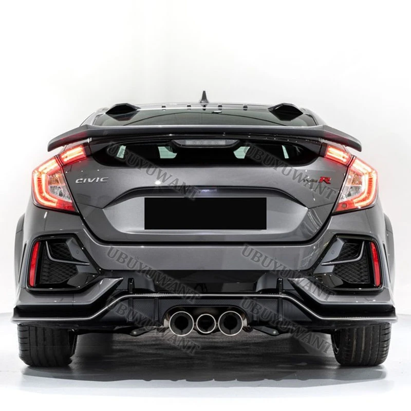 Für Honda Civic FK7 2016-2021 ABS Heckklappen-Spoiler Ducktail Lippe Flügel