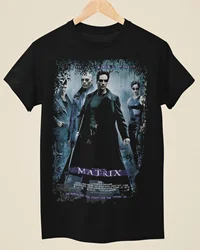 The Matrix - Movie Poster Inspired Unisex Black T-Shirt