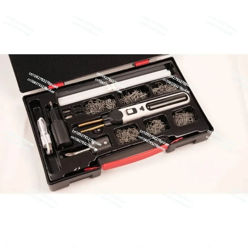 

Electric soldering iron set Lithium battery hot nail pen is used for plastic product repair needles,