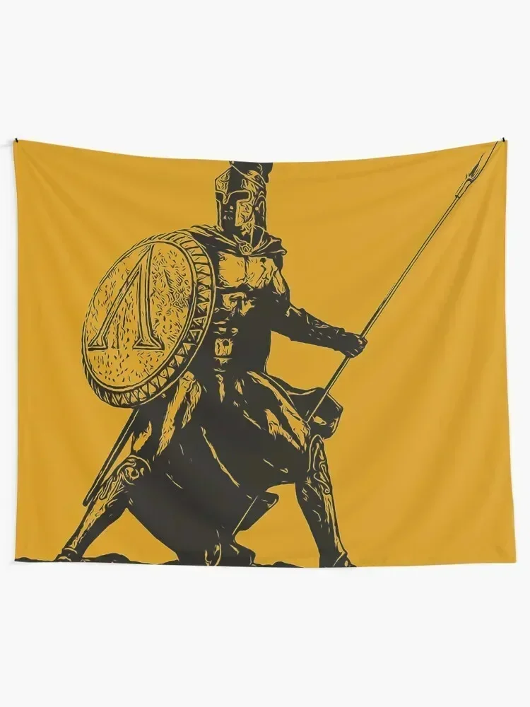 Spartan Warrior Tapestry Kawaii Room Decor Decorations For Room Tapestry