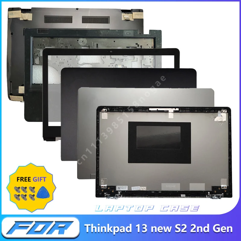 NEW For Thinkpad 13 new S2 2nd Gen  Laptop LCD Back Cover Front Bezel Palmrest Bottom Laptop Frames