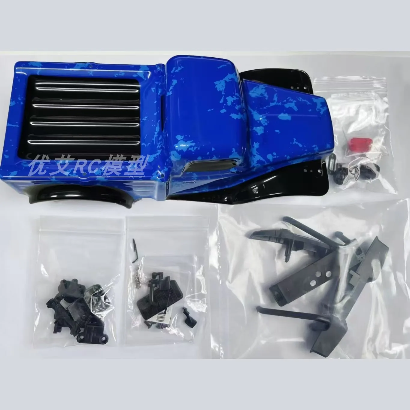 مجموعة مصابيح قذيفة السيارة JJRC ملحق أصلي معدل C8813 دودج موديل تسلق السيارة