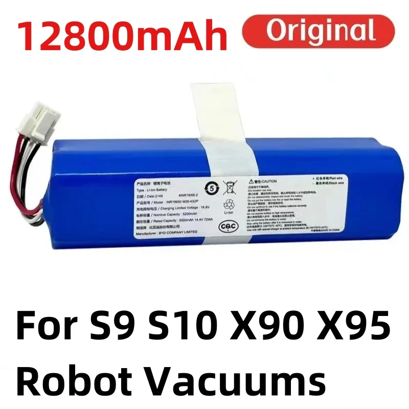 

14.4V Li-ion Battery 6500mAh Robot Vacuum Cleaner Accessories Spare Parts T2190 T2190G21 For 360 S9 S10 X90 X95 Robot Vacuums