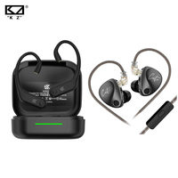 KZ AE01 Wireless Bluetooth Ear Hook 5.4 Module Compatible C PIN Connector With Charging Case Castor Wired Earbuds In-ear Headset