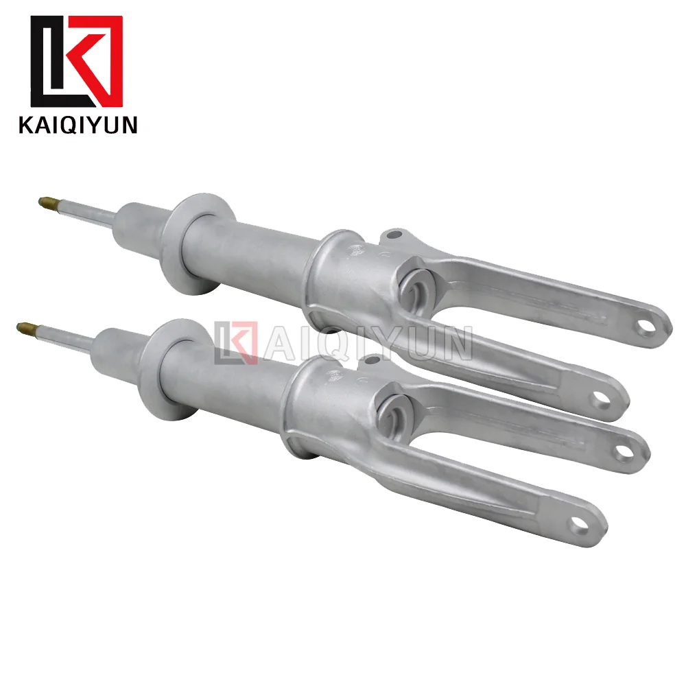 2pcs Front Air Suspension Shock Absorber Strut Core With Sensor For Porsche Panamera Normal Spring Shock 97034303644