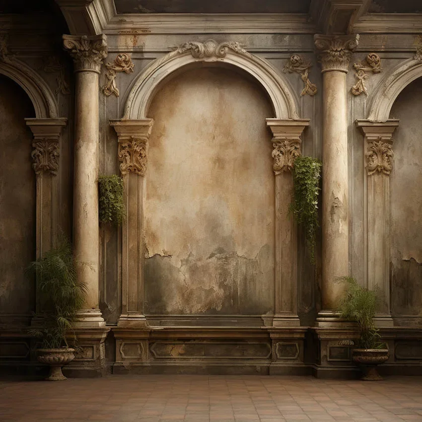 Mehofond-Fondo de fotografía de Europa antigua, pared texturizada para adultos, cumpleaños, boda, maternidad, Retrato, decoración, telón de fondo, estudio fotográfico