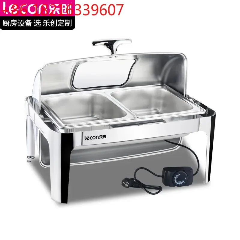 Hotel Restaurant Buffet Stove Flip Visual Buffet Stove