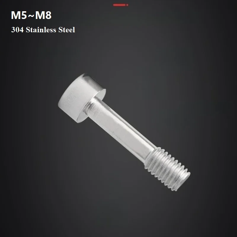 M5 M6 M8 Hexagon Socket Cap Captive Screws 304 Stainless Steel Reduced Shank Captive Panel Screws