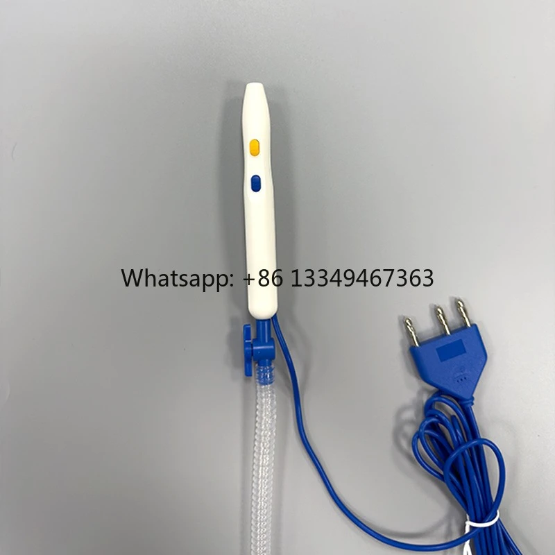 High Quality Suction Electrosurgical Hook with Smoke Removal Function L Shape Tip