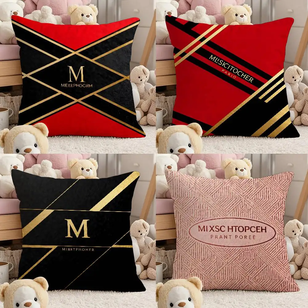 

The Texture M-MaX F-faCtoR Pillow Case Comfort Sofa Bed Silky Elegant Invisible Zipper Custom Decorative Cushion Cover