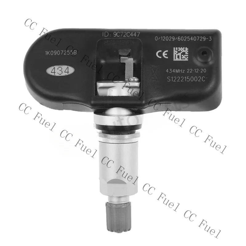 C+ 4X TPMS Tyre Pressure Sensor 1K0907255B for Volkswagen Passat Tiguan CC Magotan