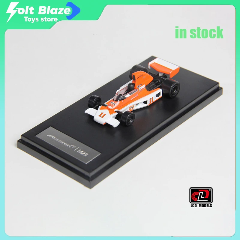 

LCD 1/64 McLaren M23 Cosworth Number 11 F1 Formula Racing Diecast Car Model Room Display Models Simulation Colelction Boy Gifts
