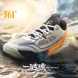 361 Degrees NEW ONE MOTION Men‘s Basketball Shoes Carbon Critical Cushioning Wear-Resistant Rraining Male Sneakers 672411125