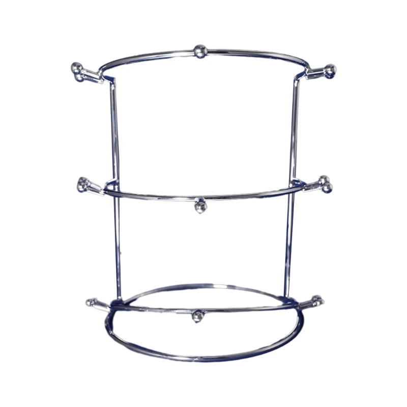 

3-Tiers Holder Shelf Crystal Headband Organiser can Storage 3 Bridal