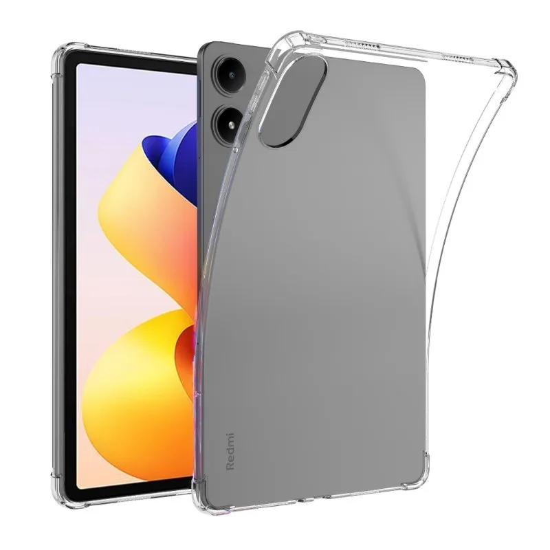 

For Xiaomi Redmi Pad 2 Pro 12.1" 2025 Tablet Case Thickened Soft Airbags Clear Cover Funda for Redmi Pad2 Pro TPU shell