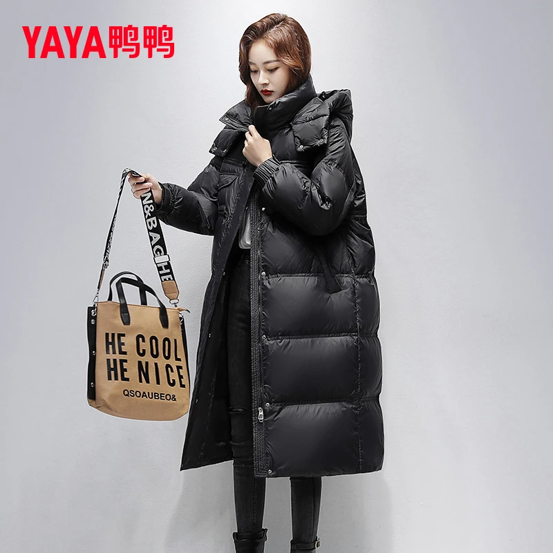 Winter New Women Down Coat Fashion Loose and Warm FemaleParkas Leisure High-end White Duck Down Women Overcoat