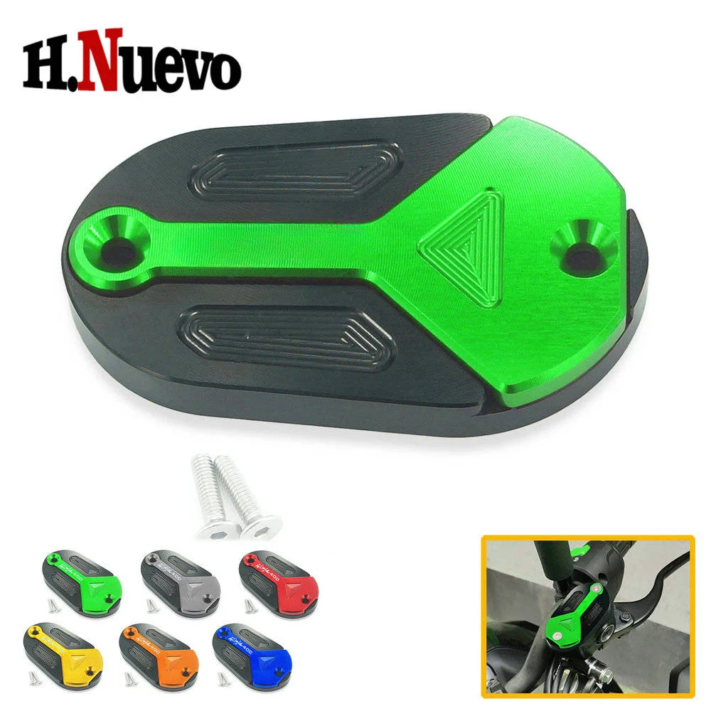 

For Kawasaki Ninja400 Ninja 400 Z400 Motorcycle Accessoires Colorful Fluid Cylinder Master Reservoir Cover Decorative Shell Case