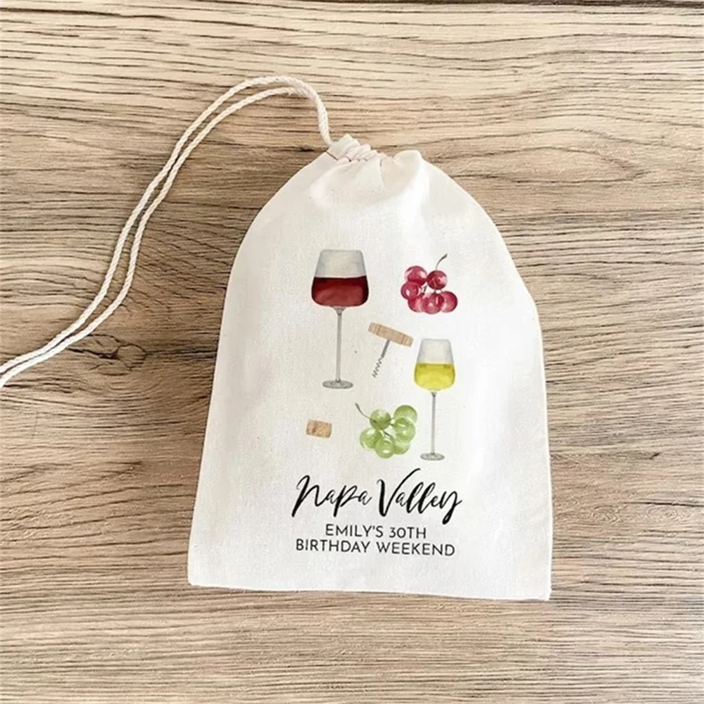 20Napa Bachelorette Party Wine Bachelorette Hangover Kit Bags Napa Valley Hangover Recovery Kit Survival Kit Custom Hangover Kit