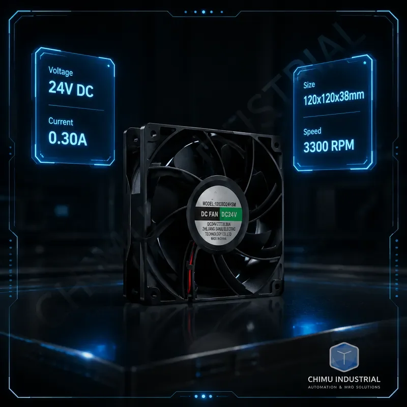 【CHIMU INDUSTRIAL】 for 12038 DC Cooling Fan 120x120x38mm 12V 24V