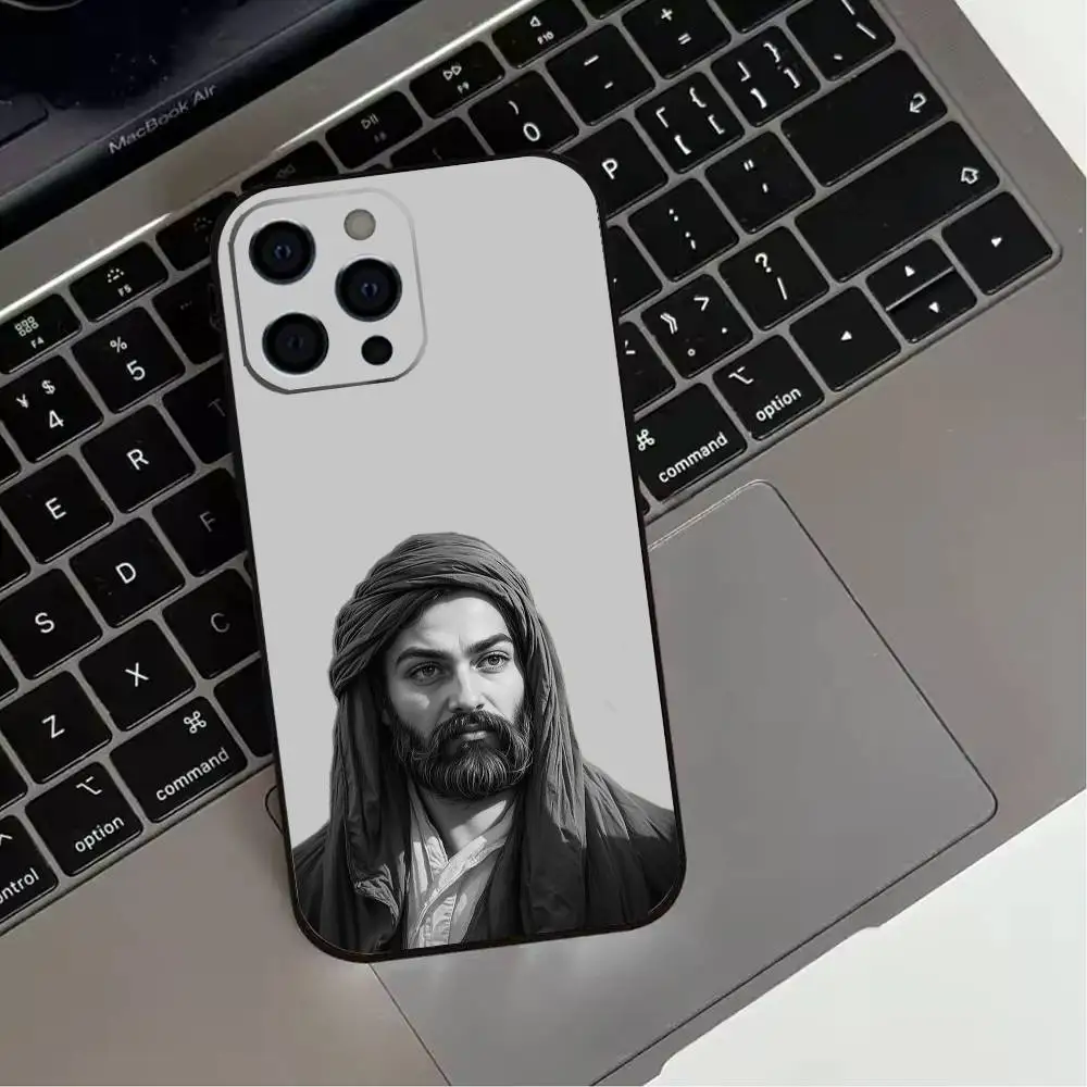 เคสโทรศัพท์ I-Imam H-Hussain Shia Ali สำหรับ iPhone 17,16,15,14,13,12,11 Plus,Pro Max,XS, ซิลิโคนนิ่มสีดำ