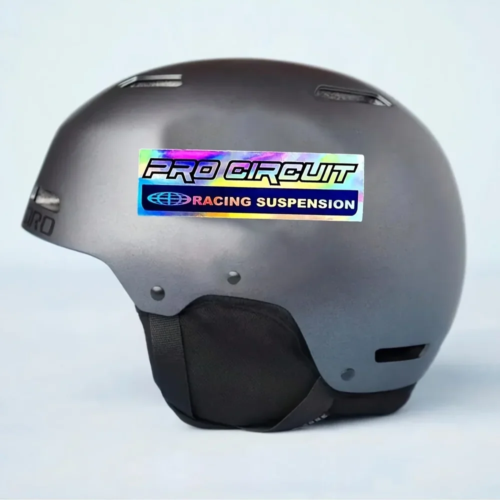 Vibrant Pro Circuit Racing Suspension Sticker for Laptop, Water Bottle, Guitar, Notebook - Lively Decor for Racing Gear Lovers