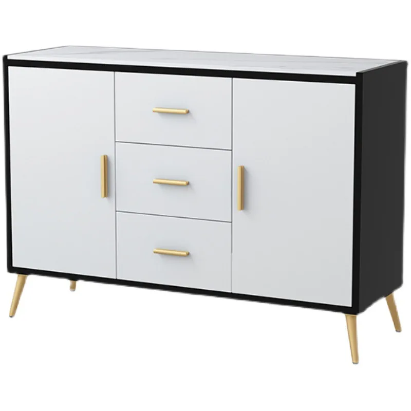 

dining side cabinet household light luxury solid wood tea cabinet living room against the wall kitchen storage locker