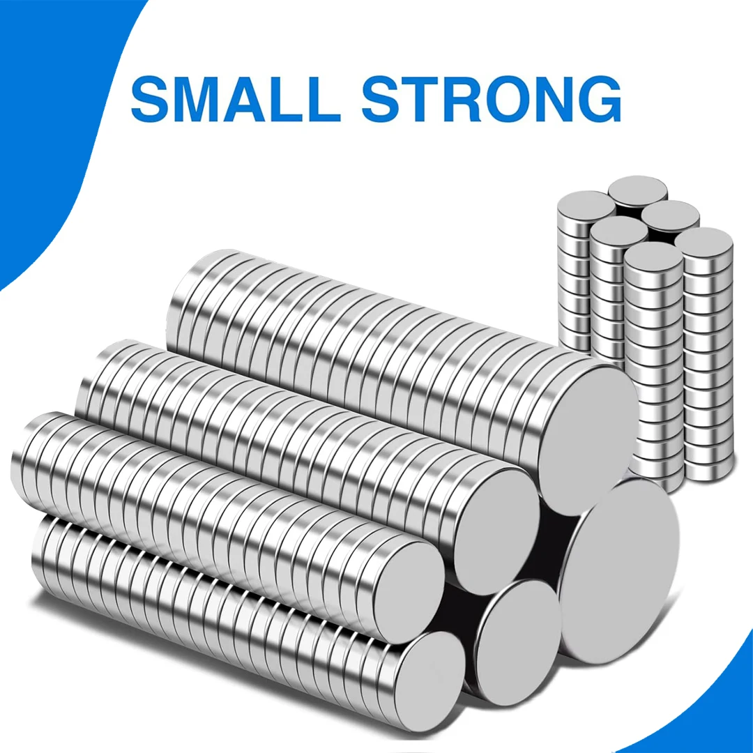 Superstarker Magnet, starker Magnet, Scheibenmagnet für Dekoration, Kühlschrank, Heimwerken, Gebäude, wissenschaftlich, Basteln, Büro, 5x2, 5x3, 6x2