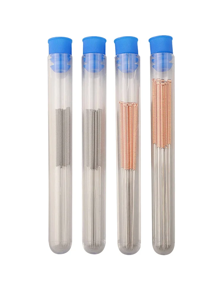 for Professional Grade Nozzle for Cleaning Needle Kit Features a Total of 40 Stainless Steel Needles in Multiple Sizes