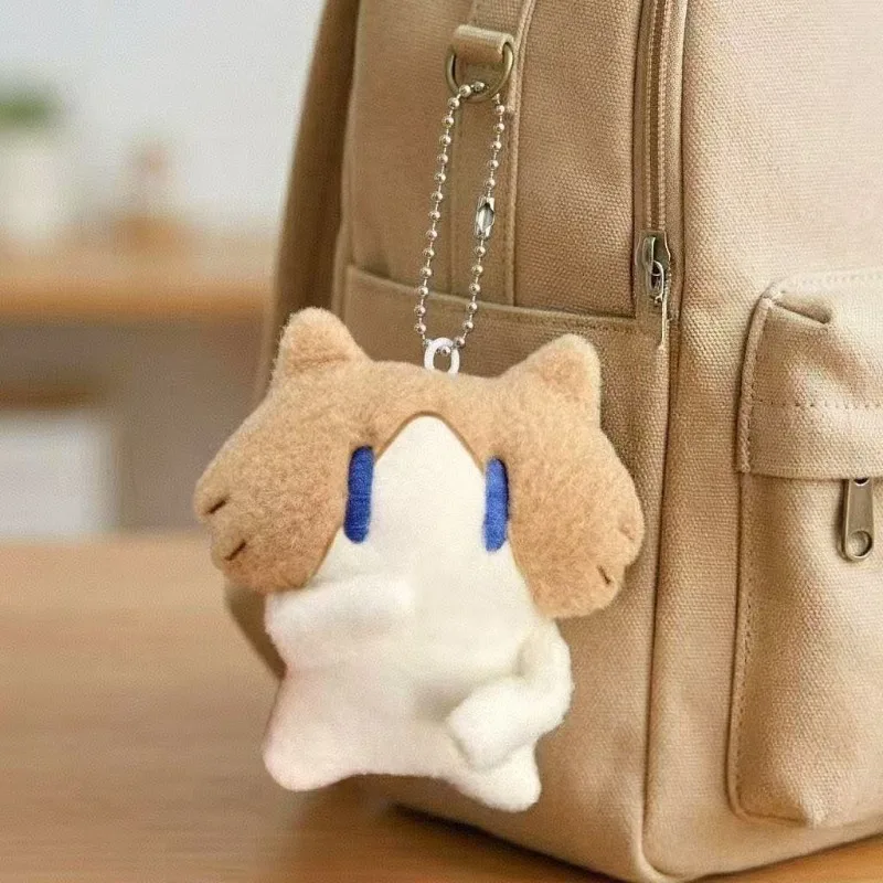 Monthly Salary Cat Plush Toy Keychain Cute Kitten Doll Stationery Storage Bag Hand Puppet Interactive Doll Stress Relief Gift gallery 1