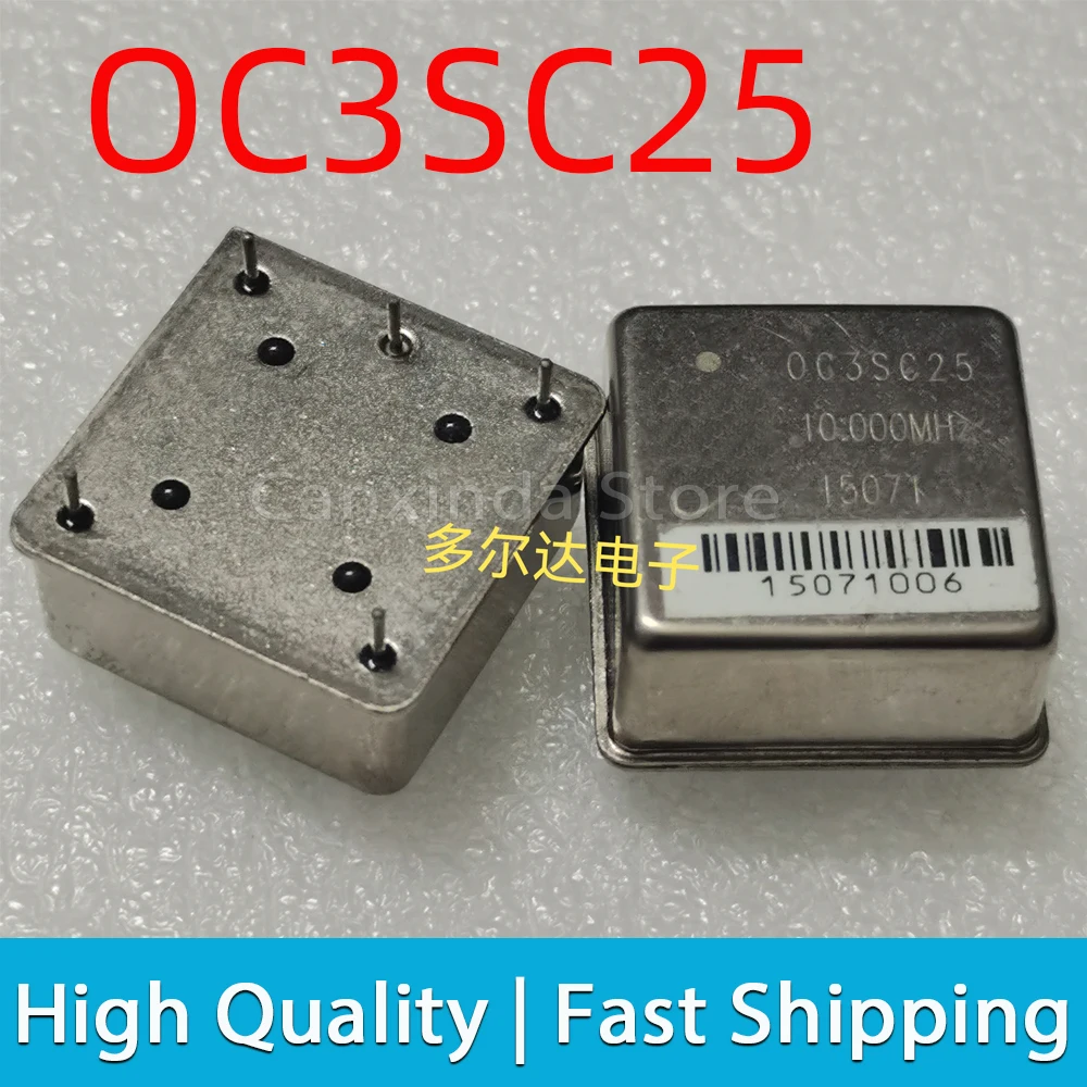 

1pcs OC3SC25 10MHZ 10.000Mhz Oven Controlled Crystal Oscillator OCXO 3.3V SC Square Wave