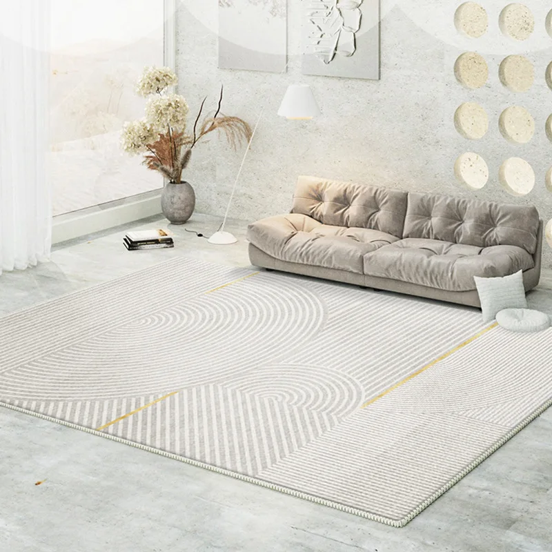 

Fashion Home Living Room Sofa Coffee Table Imitation Cashmere Lamb Carpet