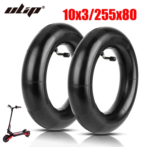 ULIP 2 uds 10x3 piezas de repuesto de tubo interior grueso para neumático de Scooter eléctrico Zero 10X/Kaabo/Kugoo 10x3 255x80 80/65-6 90/65-6,5