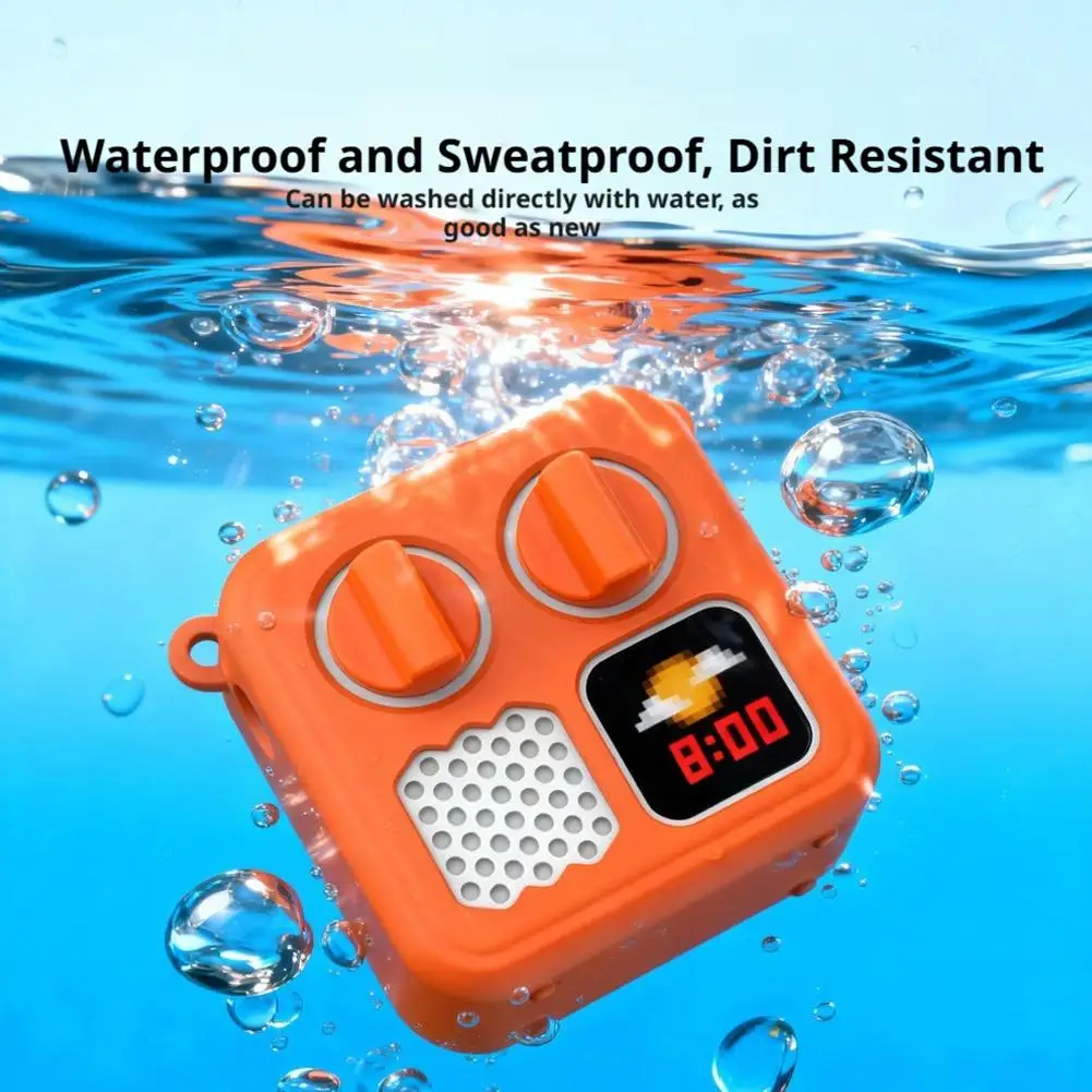 For Yoto Mini Audio Player Protective Case with Lanyard  360° Shockproof Waterproof Stain-Resistant Player Device Protector