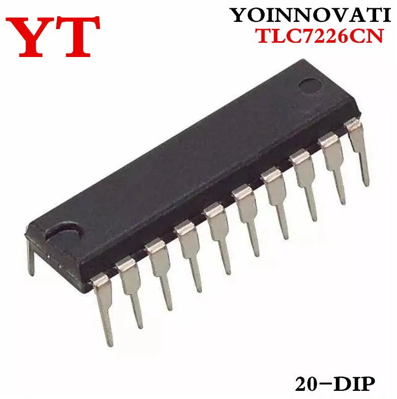 

10pcs/lot TLC7226CN TLC7226 DIP20 QUADRUPLE 8-BIT CONVERTERS new stock ic.