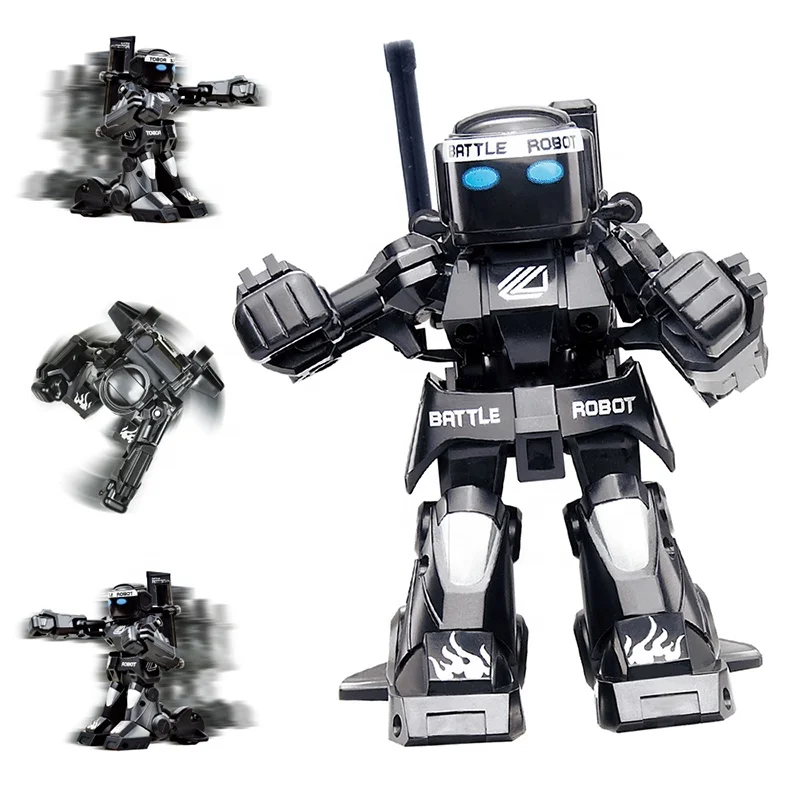 RC Battle Robot Boxing Mini Robot Toy Remote Control Robot 2.4G Humanoid Fighting Interactive Electric Child Toys for Kids Gifts