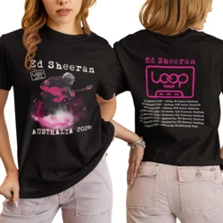 Ed Sheeran Loop Tour T-shirt Ed Sheeran Australian Tour Shirt Ed Sheeran Merch Loop Tour 2026 Australian Loop Tour 2026 Merch